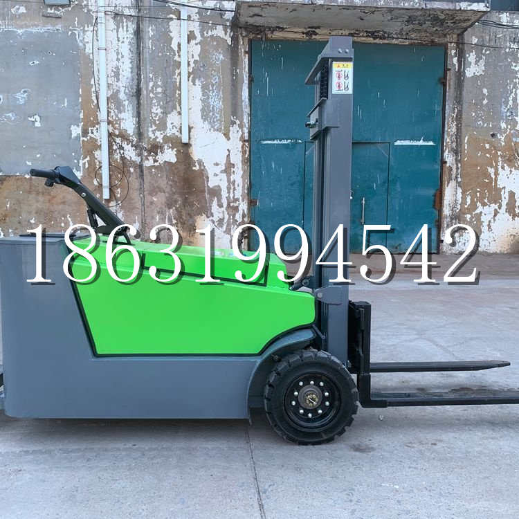 社旗县小型电动叉车1吨2吨步行站驾式电瓶堆高充电装卸车液压升降车铲车